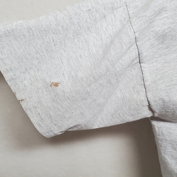 Vintage One Of A Kind Native American Mother Child Gray Single Stitch Tee Large - Picture 16 of 16